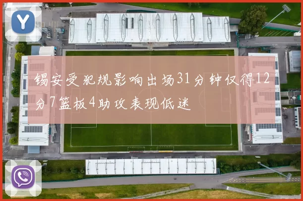 锡安受犯规影响出场31分钟仅得12分7篮板4助攻表现低迷